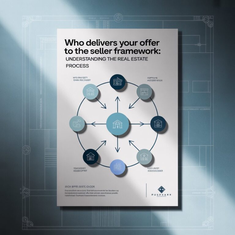 who delivers your offer to the seller framework